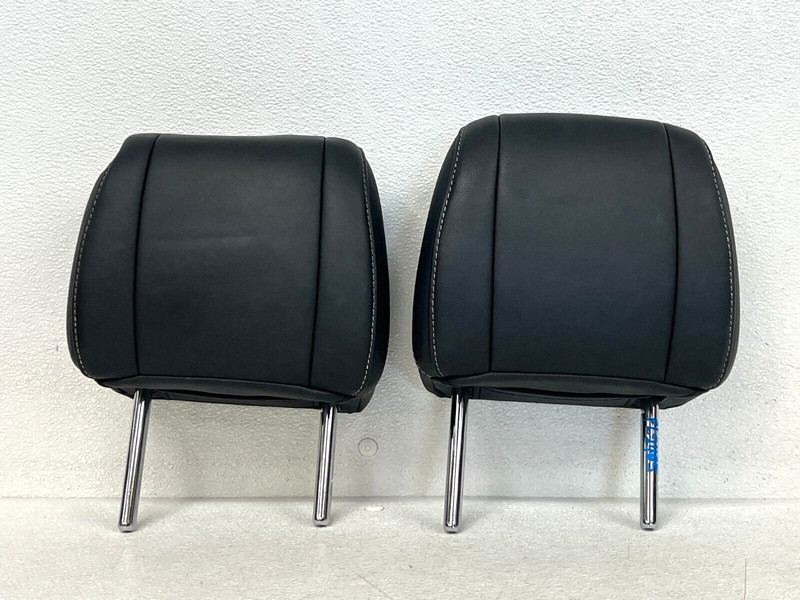 ⭐2015-2018 LEXUS RC300 RC350 FRONT RIGHT & LEFT SEAT HEADREST BLACK OEM LOT2485