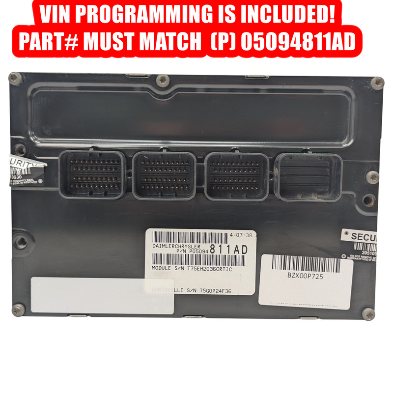 PROGRAMMED 07 Charger Magnum 300 HEMI 5.7L V8 ECU ECM Engine Computer Module OEM