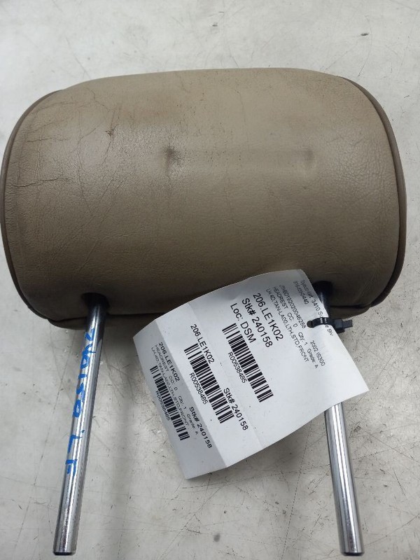 2002 LEXUS IS300 DRIVER SIDE FRONT BEIGE LEATHER HEADREST