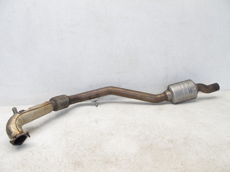 18-24 AUDI B9 S4 S5 3.0 EXHAUST FRONT DOWN PIPE FLEX MID RIGHT OEM 021025