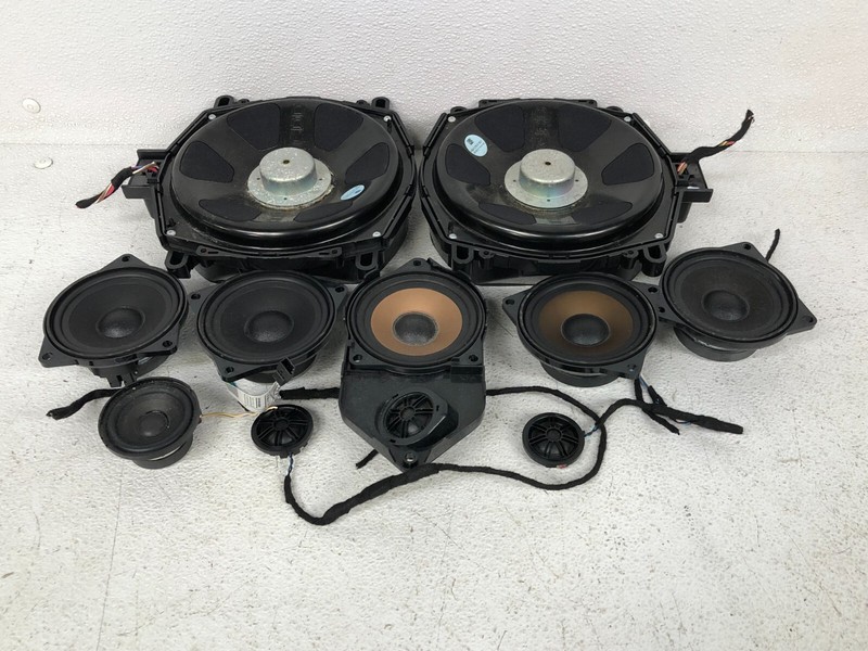 ⭐2011-2013 BMW X5 X6 SPEAKER TWEETER SUBWOOFER SOUND SYSTEM SET ASSY OEM LOT2292