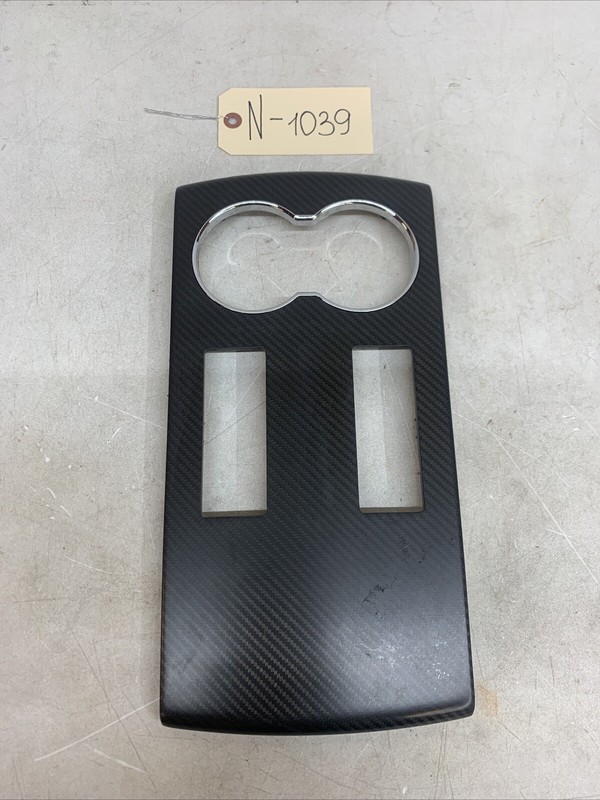 Tesla Model S Center Console Armrest Decor Carbon Fiber 1024237-03-A 1039 B67