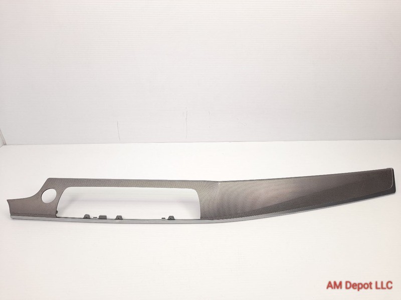 2011 BMW 535i 528i 550i F10 M5 Right Dash Trim Aluminum Hexagon 51458050168