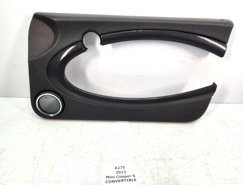 ✅11-15 OEM Mini Cooper S R57 Front Right Passenger Side Interior Door Panel Trim