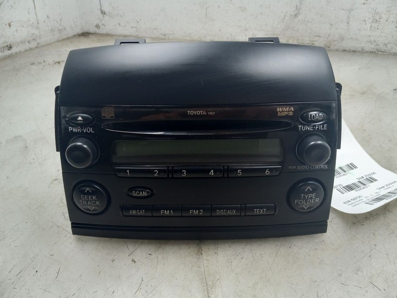08 09 10 TOYOTA SIENNA LE AUDIO EQUIPMENT RADIO RECEIVER 86120-08210