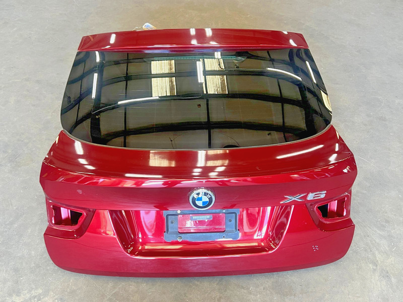 ⭐2008-2014 BMW X6 E71 COMPLETE REAR TRUNK DECK LID TAILGATE LIFTGATE OEM LOT2649