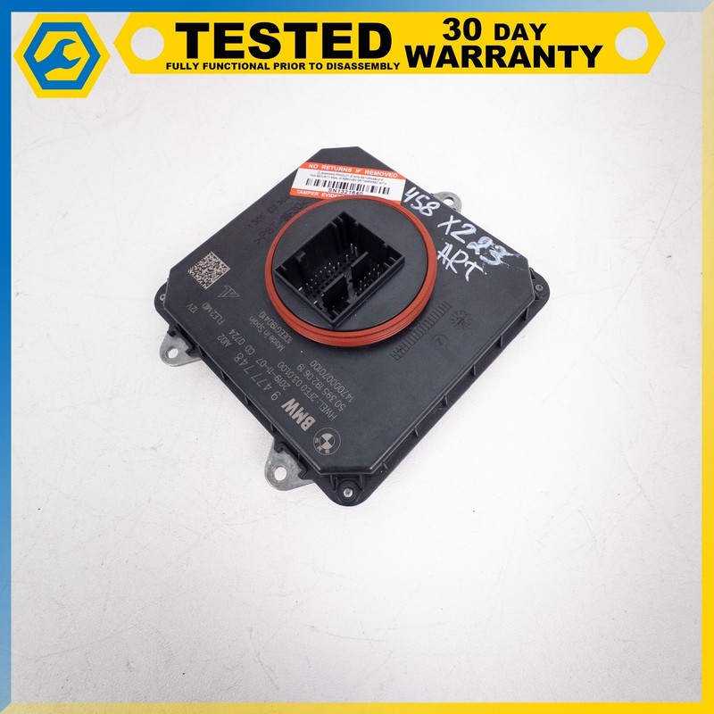 18-22 BMW X2 HEADLIGHT LED ADAPTIVE ELECTRONIC CONTROL MODULE OEM