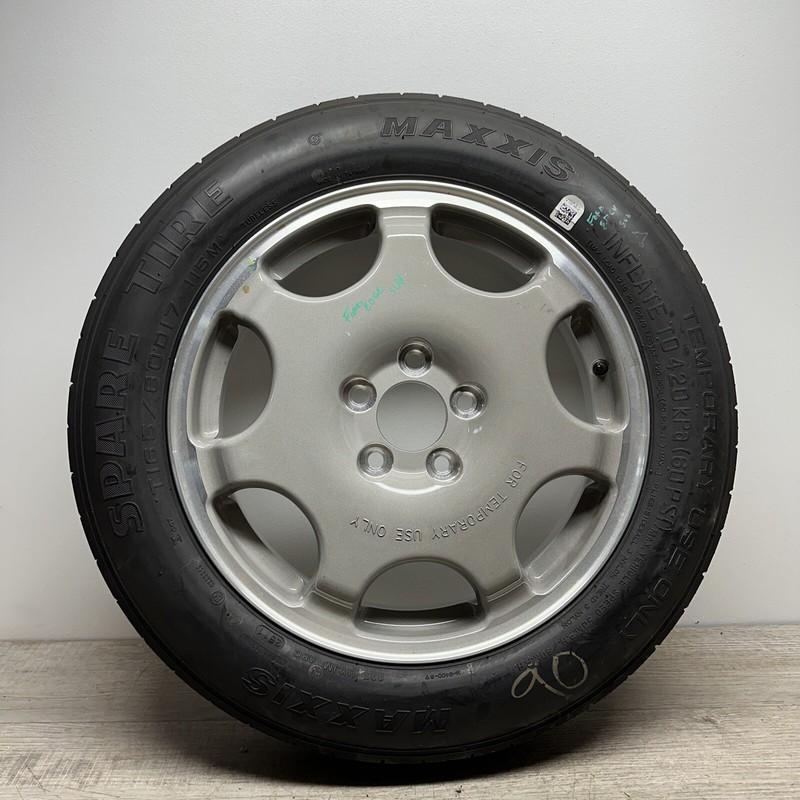 8A831007FB I 2007-14 FORD EDGE EMERGENCY SPARE TIRE WHEELT165/80D17 Aluminum