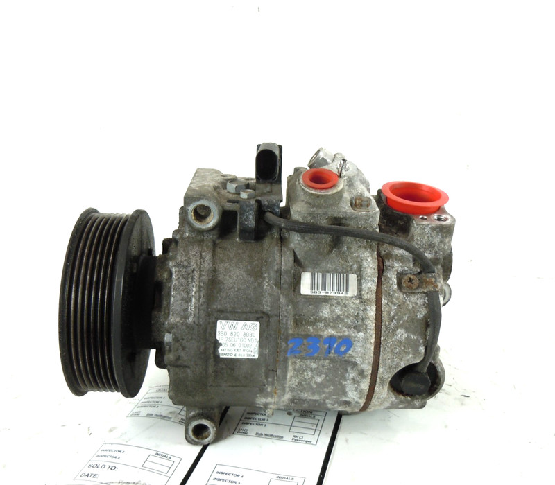 2006 06 Bentley Continental Flying Spur AC A/C Air Compressor OEM 3B0820803C