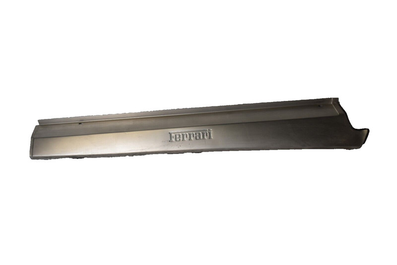 Ferrari 360, RH Stainless Door Step Sill Plate, Kickplate, Used, P/N 65525100