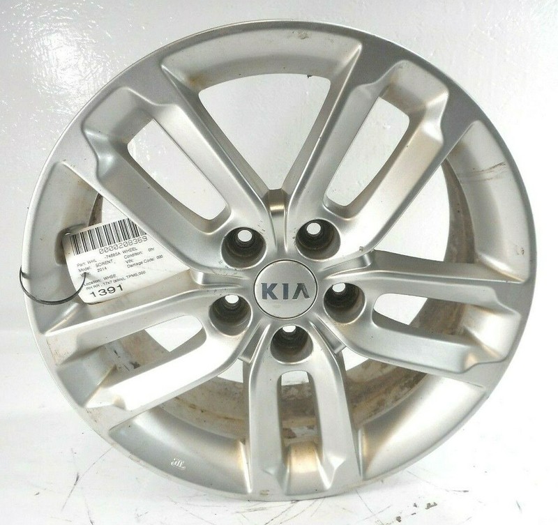 14 15 Kia Sorento 17x7 17" Alloy Wheel Rim 10 Spoke TPMS OEM