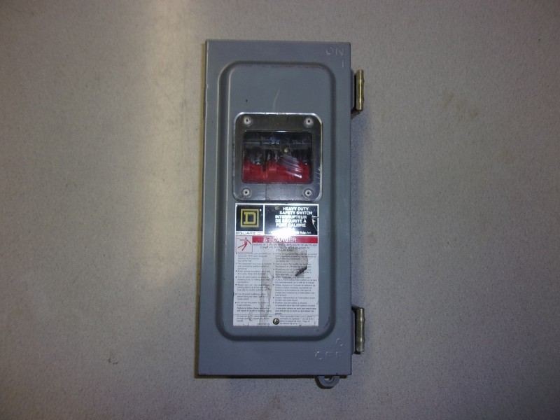 Square D Heavy Duty Safety Switch CH0361AWK 050532 *FREE SHIPPING*