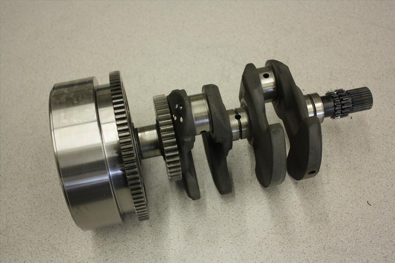 2012 HONDA NC 700 X CRANKSHAFT CRANK SHAFT ENGINE MOTOR FLYWHEEL OEM NC700 12