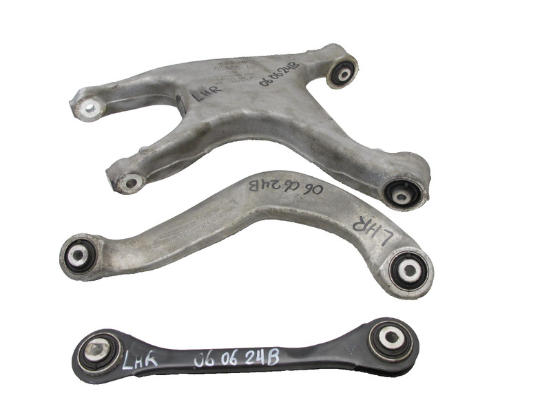 08-16 AUDI B8 A4 S4 SEDAN REAR LEFT DRIVER SUSPENSION CONTROL ARM OEM SET 060624