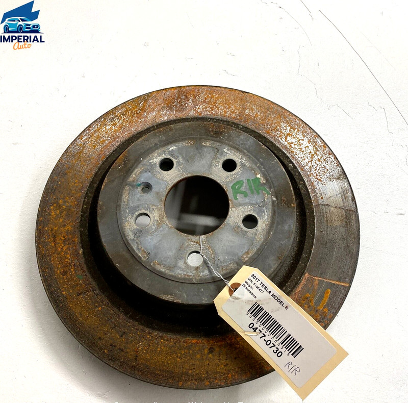 TESLA MODEL S Rear Passenger Right Side Brake Disc Rotor Assy 2017-2020 OEM