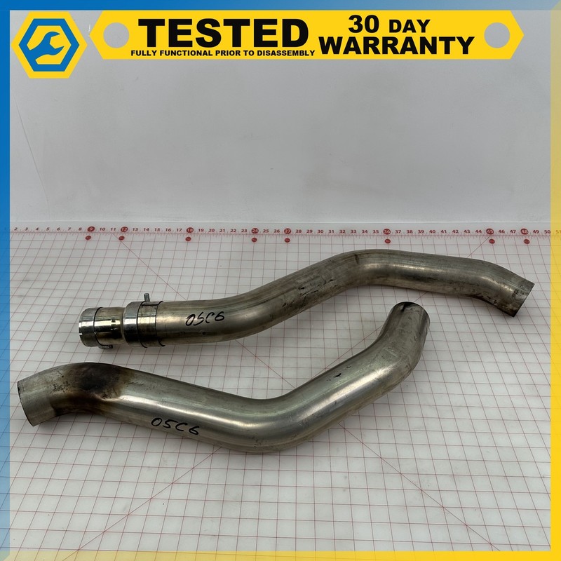 05-13 CHEVROLET CORVETTE C6 REAR RIGHT & LEFT SIDE EXHAUST MUFFLER PIPE OEM