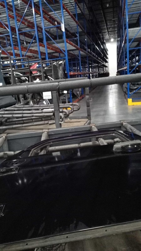 2015 Jeep Wrangler Front Left Door Black OEM 104947 Used 2DR SUV