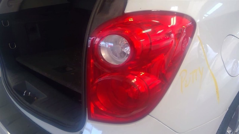 Passenger Right Tail Light Fits 10-15 EQUINOX 3519572