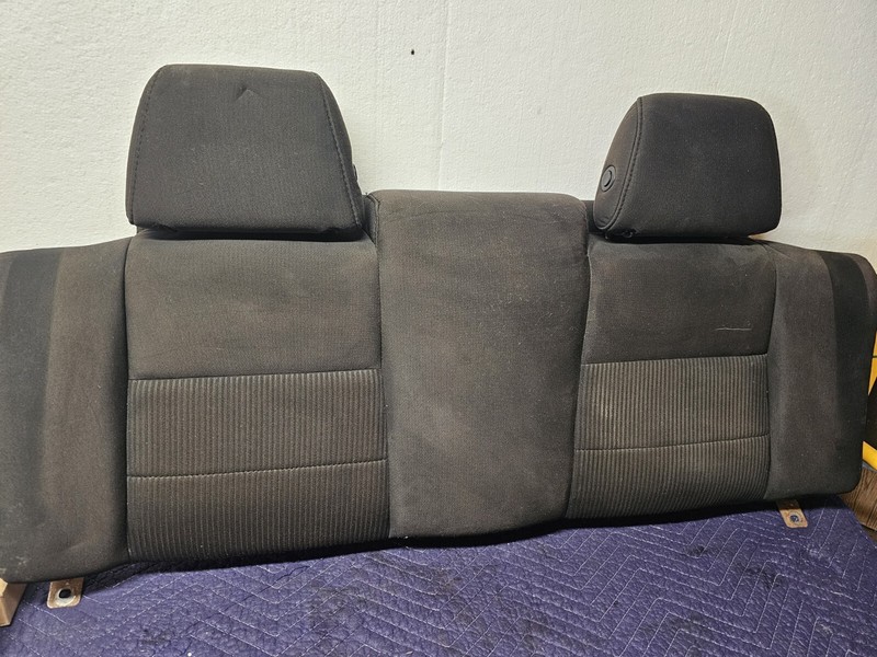 2013 Ford Mustang Rear Seat Top Black From Convertible