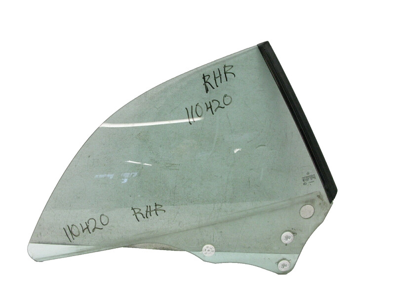 03-09 MERCEDES W209 CONVERTIBLE CLK500 CLK320 QUARTER WINDOW GLASS REAR RIGHT 11