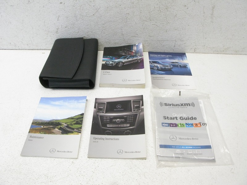 2014 MERCEDES W204 C300 OWNER MANUAL OPERATOR SERVICE BOOK OWNERS GUIDE 101223