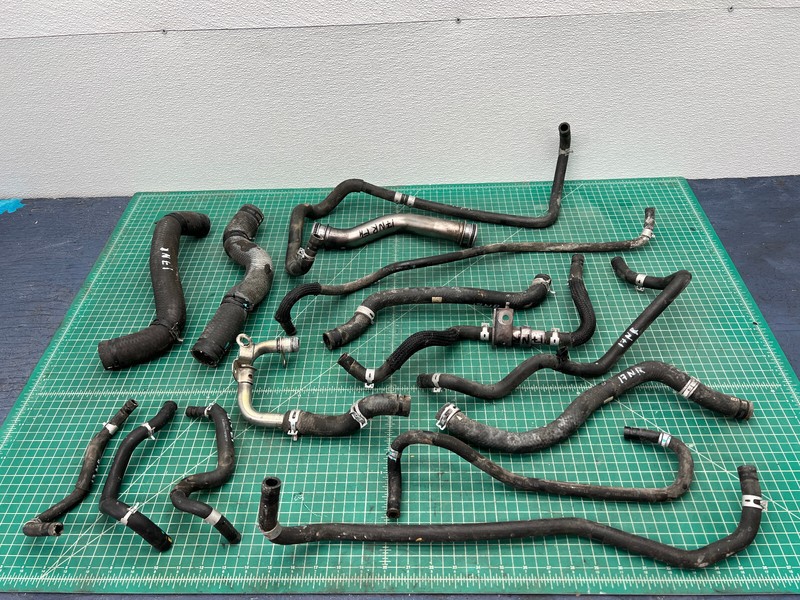 14-20 Nissan Rogue T32 ENGINE COOLANT WATER HOSE TUBE PIPE SET OEM