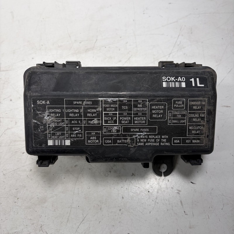 99-01 Acura TL Engine Bay Compartment Fuse Box 38250-S0K-A01 OEM