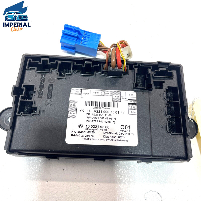 10-13 MERCEDES S550 W221 FRONT RIGHT PASSENGER SIDE DOOR CONTROL MODULE UNIT OEM