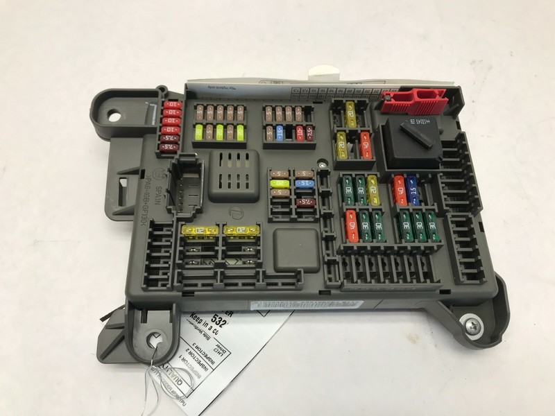 10-14 BMW X6M CABIN JUNCTION FUSE BOX RELAY OEM