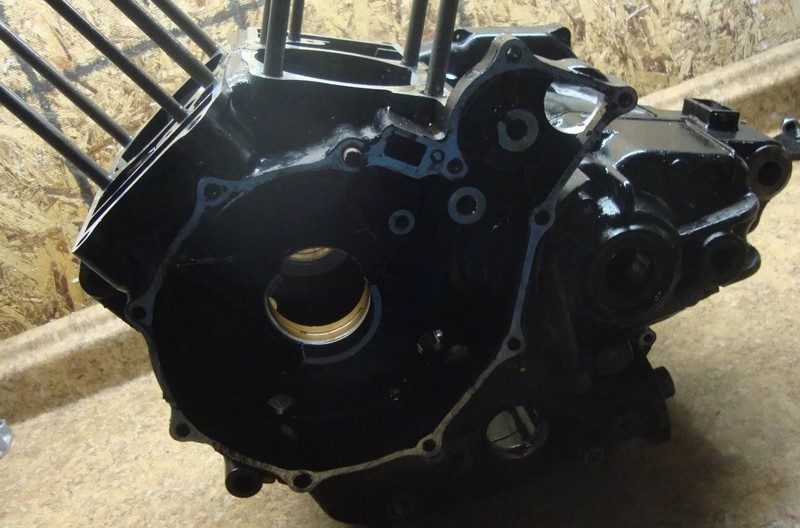 2005 Honda Shadow VT750 VT 750 Spirit Engine Motor Block Case Casing Crank Cases