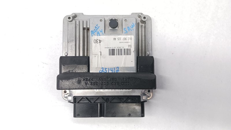 10 AUDI A4 Electronic Control Module ECU 2.0L OEM 1 Year Warranty!