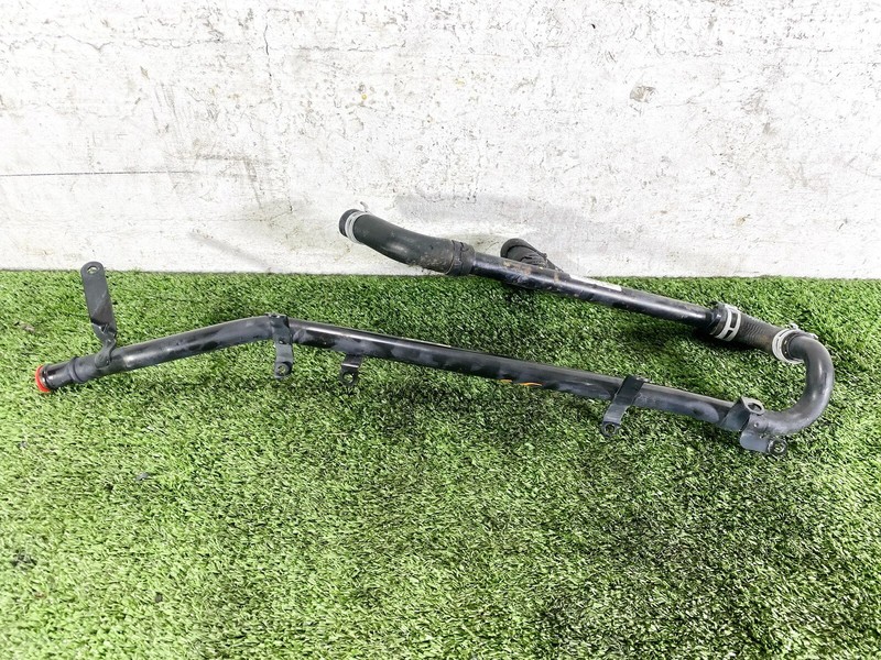 13-19 MERCEDES S600 W222 MAYBACH V12 ENGINE RIGHT COOLANT PIPE TUBE HOSE OEM