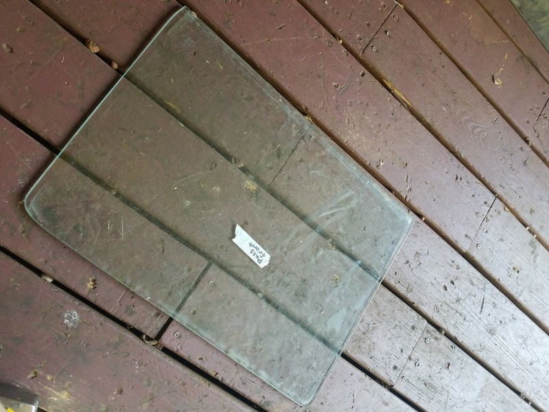 1964 Ford Galaxie 500 4 Door passenger front Door Glass