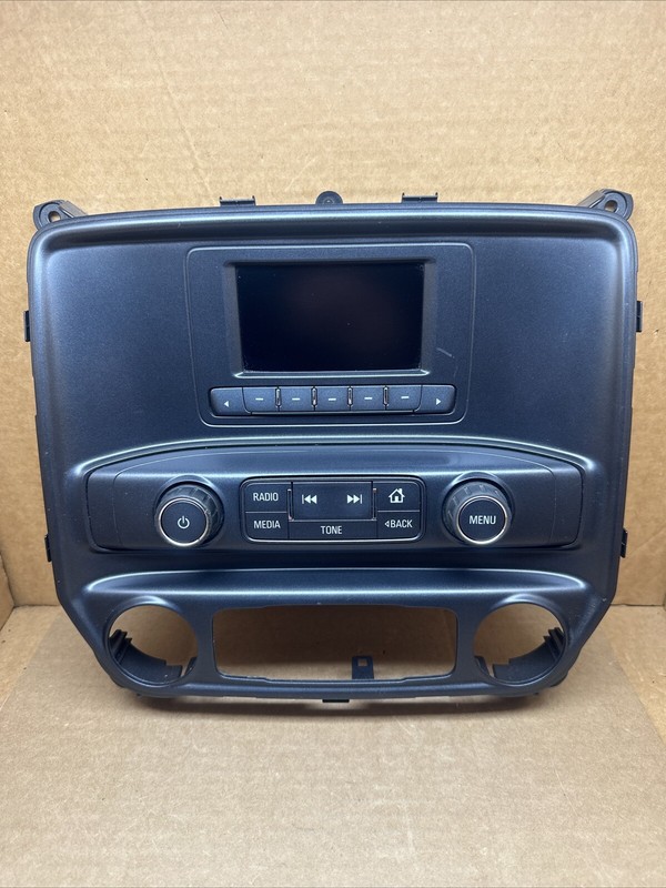 2017-2018 GMC Sierra 1500 Radio Screen Bezel Control Panel 84119051