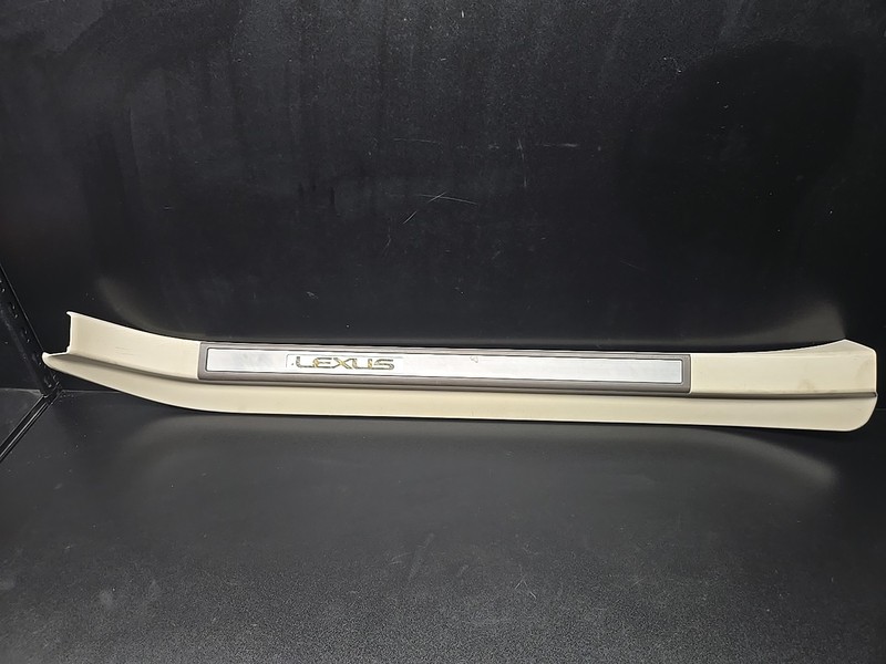 Lexus SC430 Driver Door Scuff Plate Beige 2002 2003 2004 2005 OEM