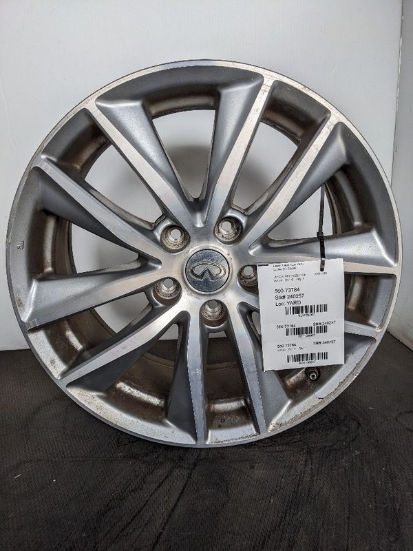 Wheel 17x7-1/2 Alloy 5 V Spoke Machined Fits 16-21 INFINITI Q50 1138007
