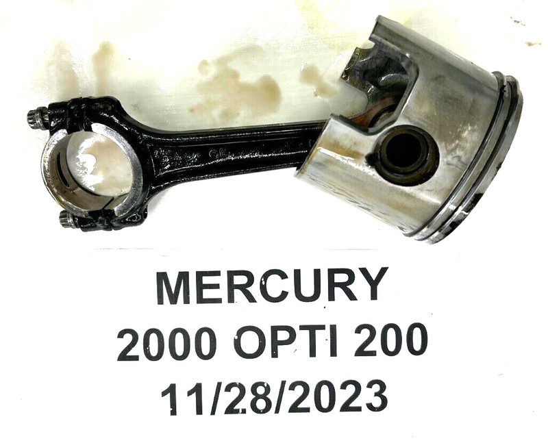 Mercury Outboard Optimax 200 Starboard Piston & Conrod 859297T2 FRESHWATER!