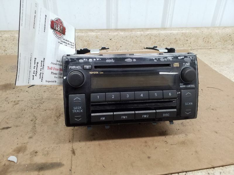 Audio Equipment Radio Receiver With CD Xle Fits 05-06 CAMRY 211627