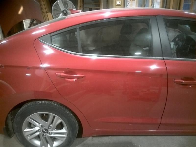 Passenger Rear Side Door Electric Sedan Korea Built Fits 17-18 ELANTRA 2467333
