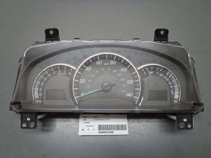 Speedometer Instrument Cluster MPH Fits 2013-2014 Toyota Camry SE 69061