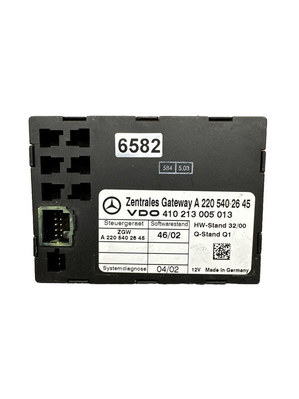 ✅ 03-06 Mercedes R230 SL500 S55 AMG CL500 Central Gateway Control Module OEM ✅