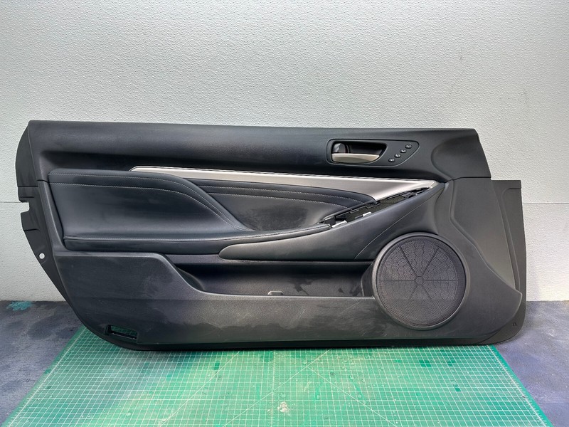 15-17 LEXUS RC350 FRONT LEFT INTERIOR DOOR PANEL TRIM OEM