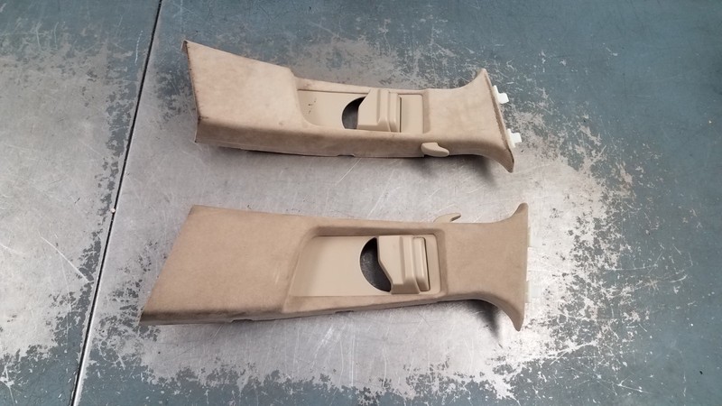 2011 Mercedes Benz AMG E 63 B Pillar Trim Panels #4899 P6