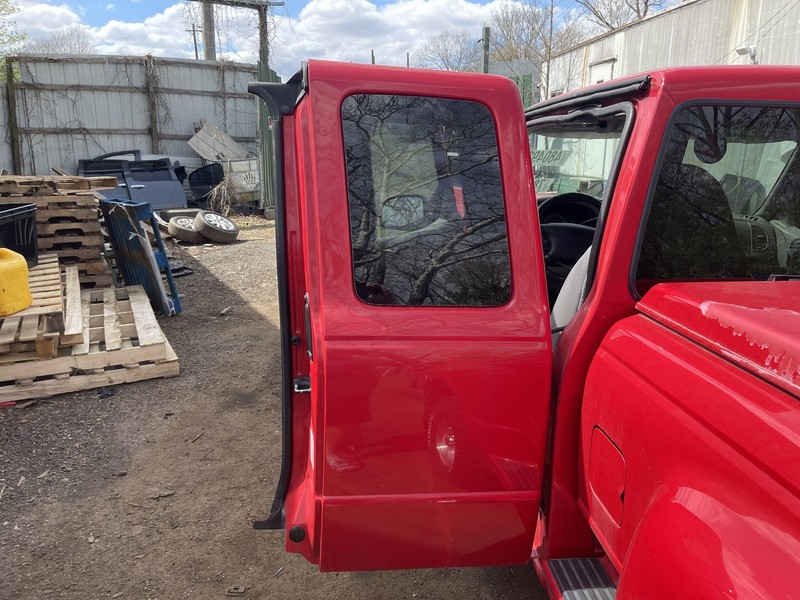1998 - 2003 Ford Ranger Rear Driver Left Door Red E4 Oem Tested