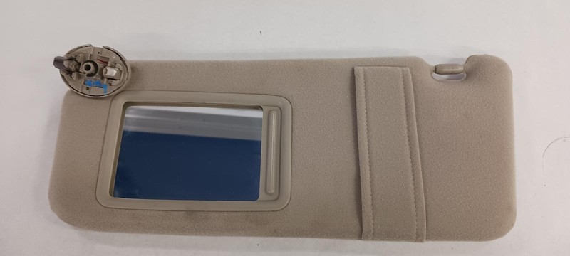 07-'11 TOYOTA CAMRY left driver Sun visor w/o illumination OEM Grade A!
