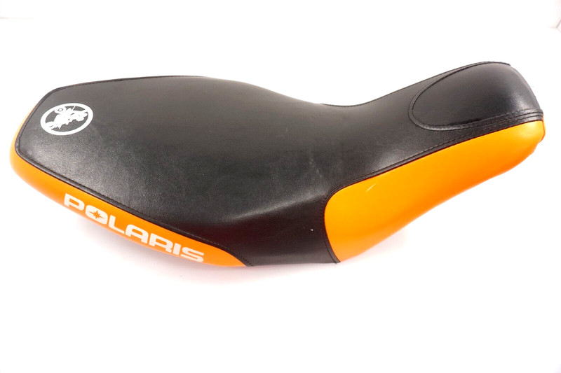 2006 OEM Polaris Predator 90 Seat Black / Orange 0453035