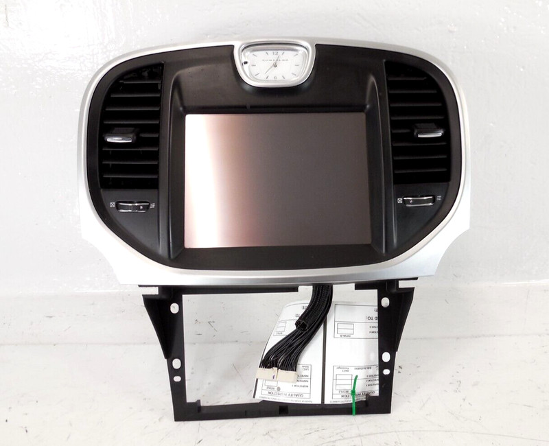 Chrysler 300 8.4" Navi Information Display Screen Unit W/ Trim OEM 2011-2014