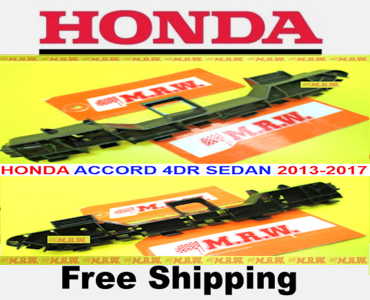 2013-2017 Honda Accord 4DR Sedan Front Bumper Side Fender Bracket LH RH SET CAR