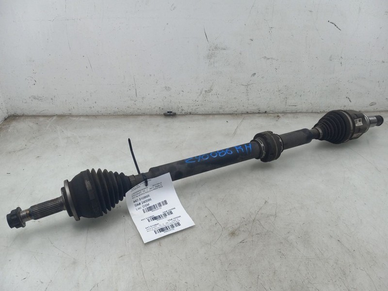 12-15 TOYOTA PRIUS PLUG-IN 1.8L FWD AT PASSENGER FRONT AXLE SHAFT 4341047031