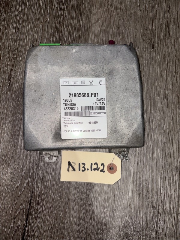 Volvo Electronic Cab Control Telematics Module - P/N: 21985688.P01